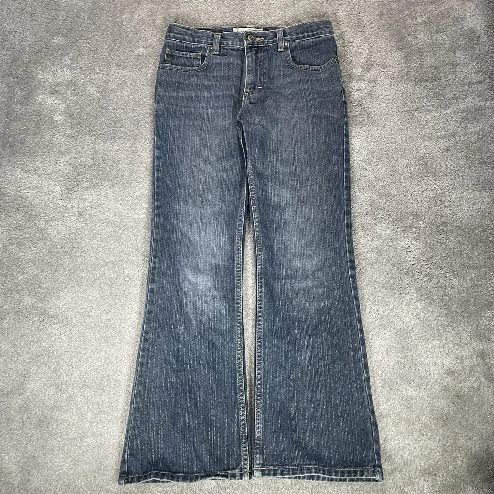 Urban Pipeline Jeans Youth Boys 14 Bootcut‎ Blue Denim Cotton Western Y2K